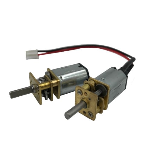 Micro Metal Gear Motor (6V, 200rpm) - Humans for Robots